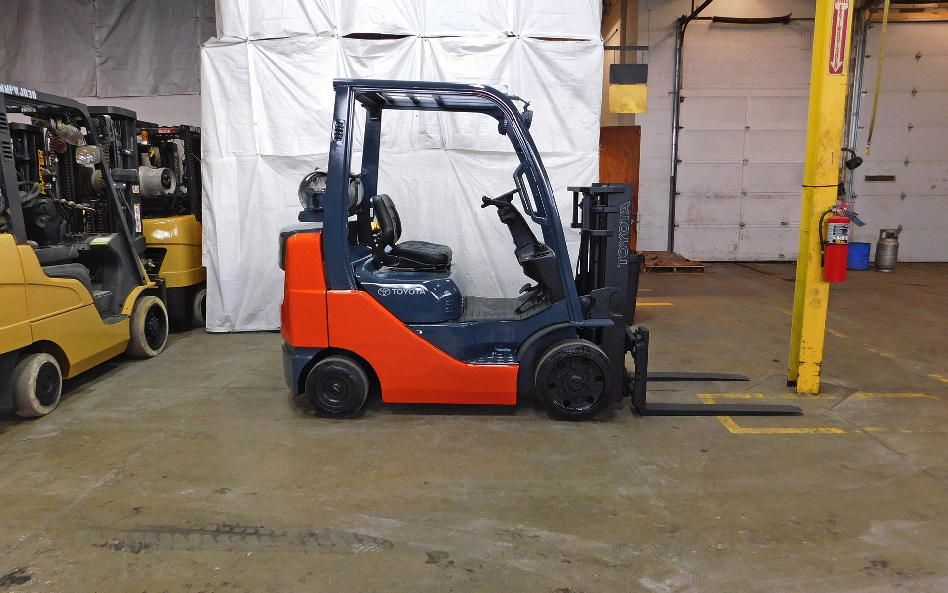 2008 Toyota 8FGCU25 Forklift on Sale in Arkansas