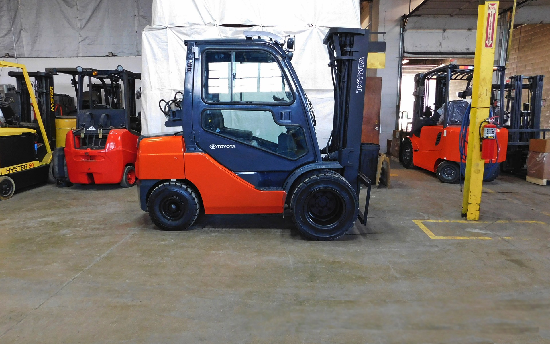 2008 Toyota 8FGU30 Forklift on Sale in Arkansas