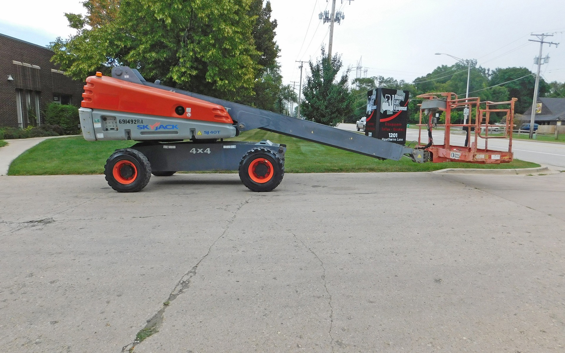 2007 SkyJack SJ40T Boom Lift on Sale in Arkansas