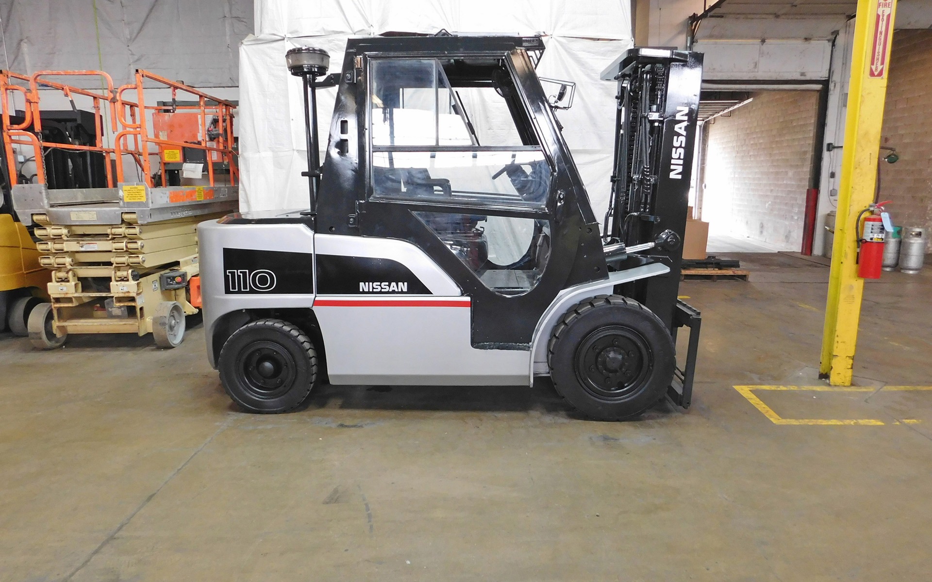 2011 Nissan PFD110Y Forklift On Sale In Arkansas