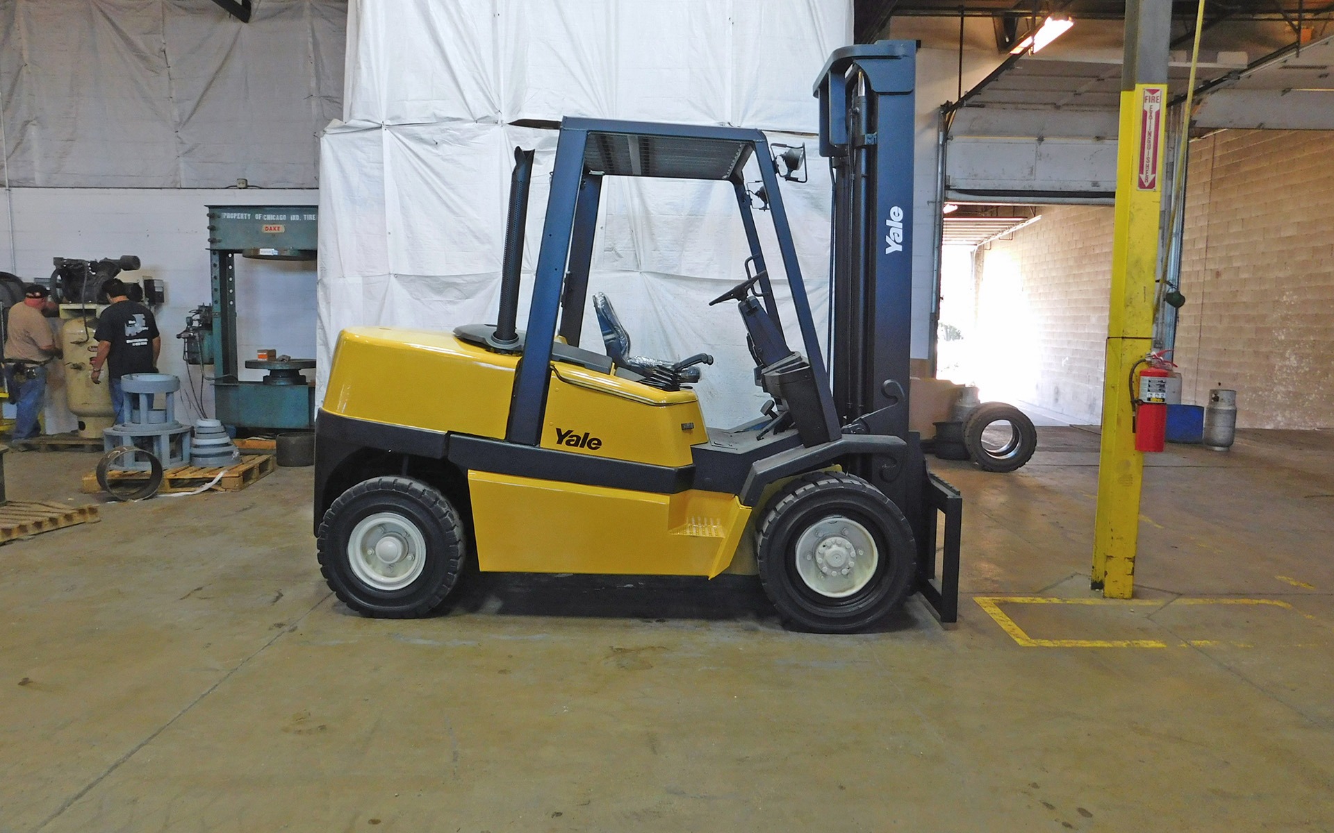 2005 Yale GDP100 Forklift on Sale in Arkansas
