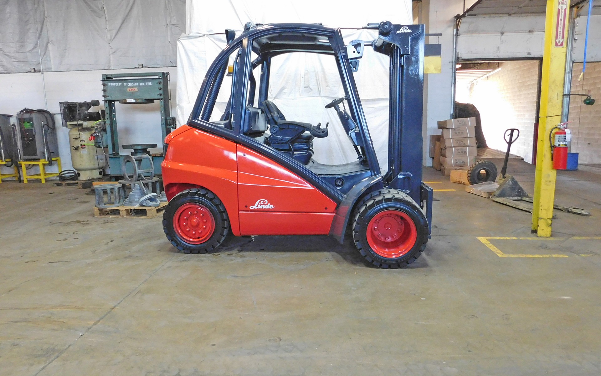 2005 Linde H40D Forklift On Sale in Arkansas