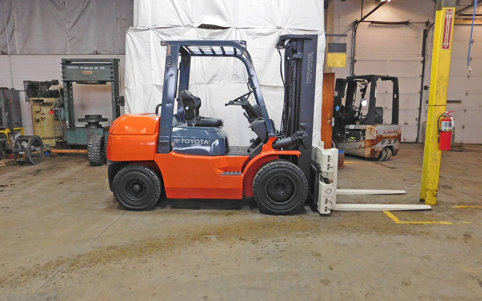 2012 Toyota 7FDU35 Forklift On Sale in Arkansas