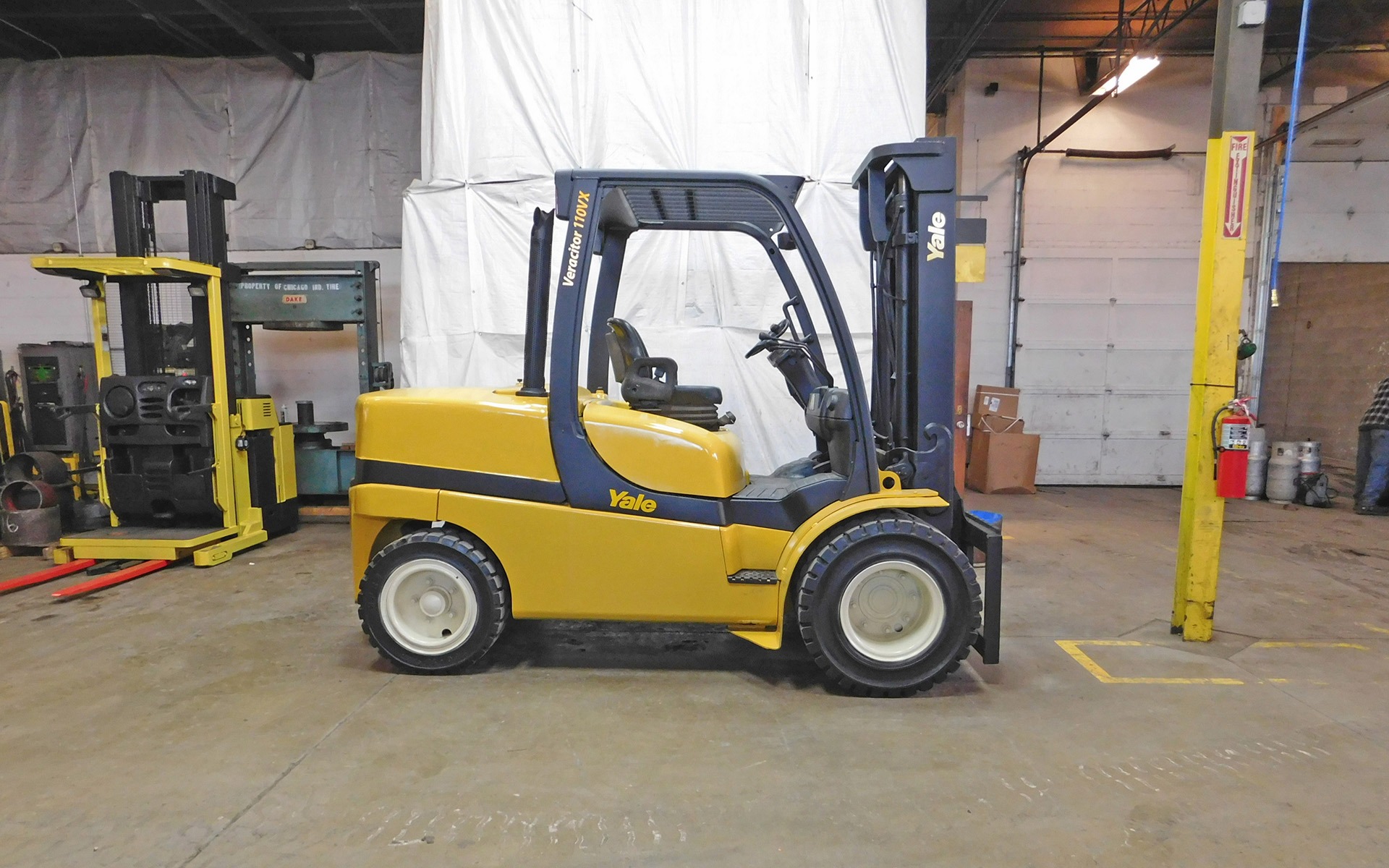 2013 Yale GDP110VX Forklift on Sale in Arkansas
